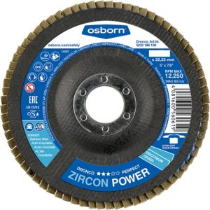 Lapiņveida slīpdisks D125 P60 ZIRCON POWER